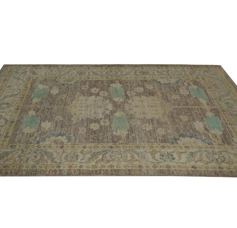 Oushak-Teppiche aus der Türkei – Design – 99059 (20. Jahrhundert) im Angebot