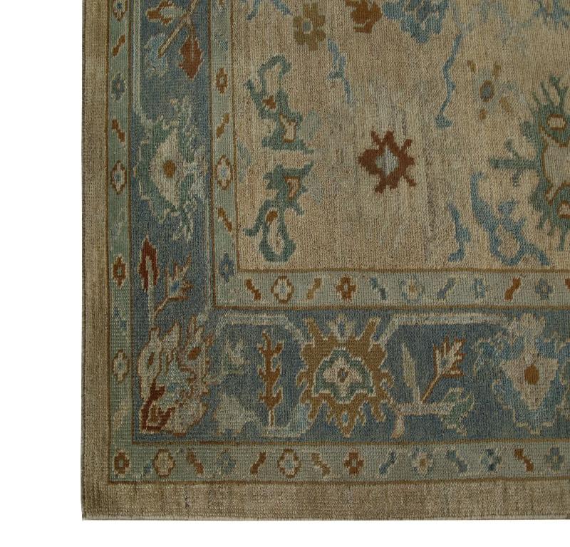 Entdecken Sie die Eleganz von Turkey Oushak mit seinen Teppichen. Dieses exklusive Design, das mit viel Liebe zum Detail entworfen wurde, ist perfekt, um Ihren Raum zu verschönern.