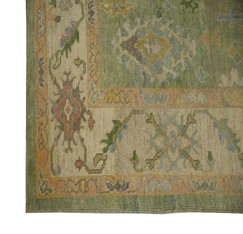 Oushak-Teppiche aus der Türkei – Design – 99063 (20. Jahrhundert) im Angebot