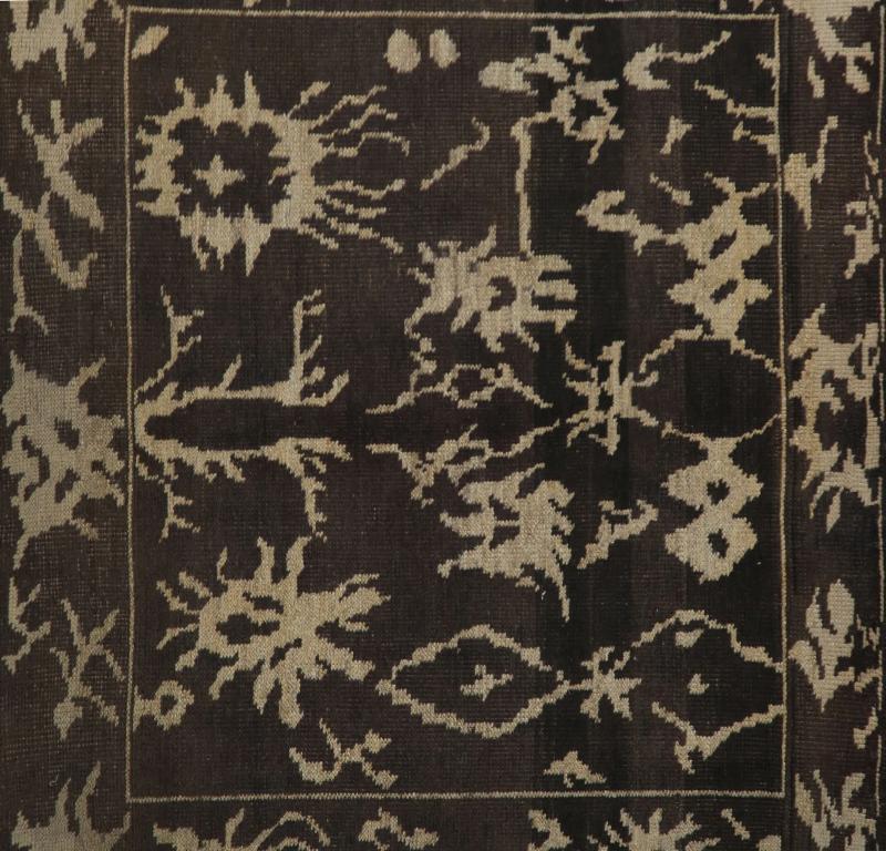 Hand-Woven Turkey Oushak Area Rugs - Design - 99066 For Sale