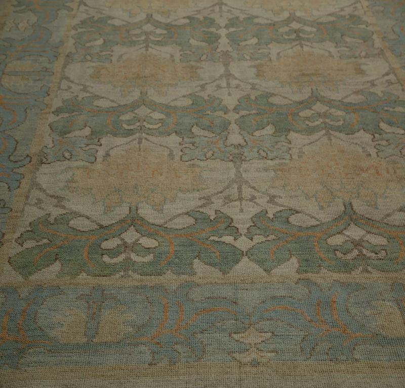 Tessuto a mano Tappeti per l'area della Turchia Oushak - Design - 99068 in vendita