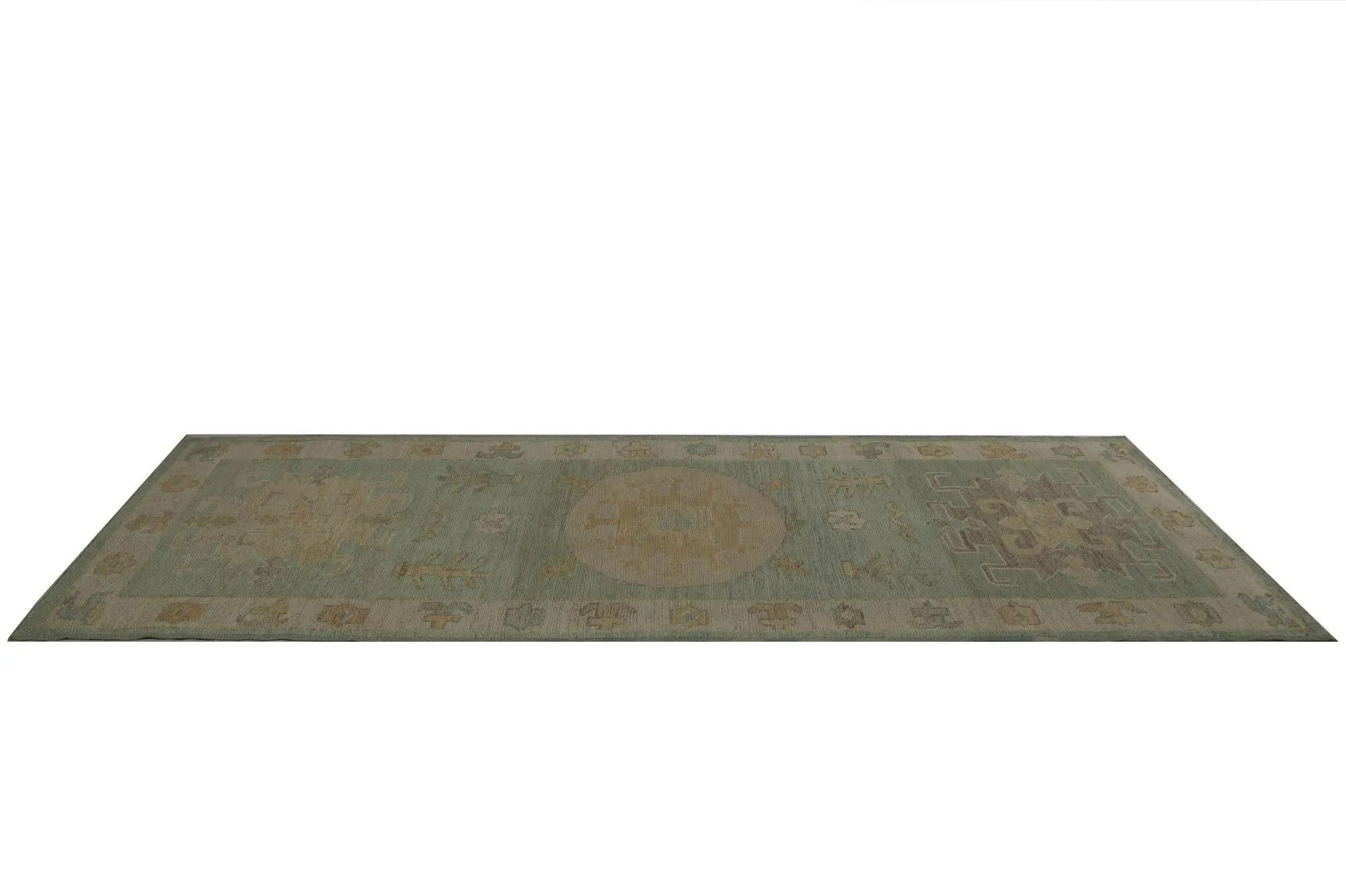 Oushak-Teppiche aus der Türkei – Design – 99071 (20. Jahrhundert) im Angebot