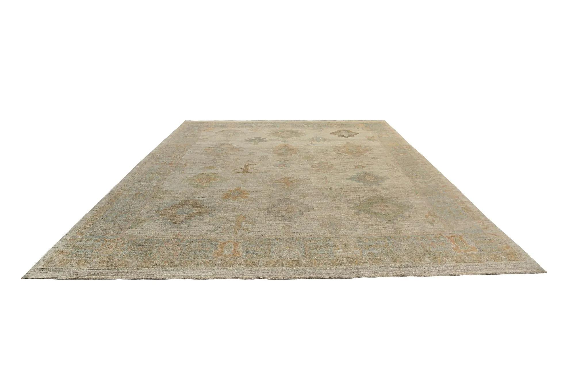 Turco Tappeti per l'area della Turchia Oushak - Design - 99076 in vendita