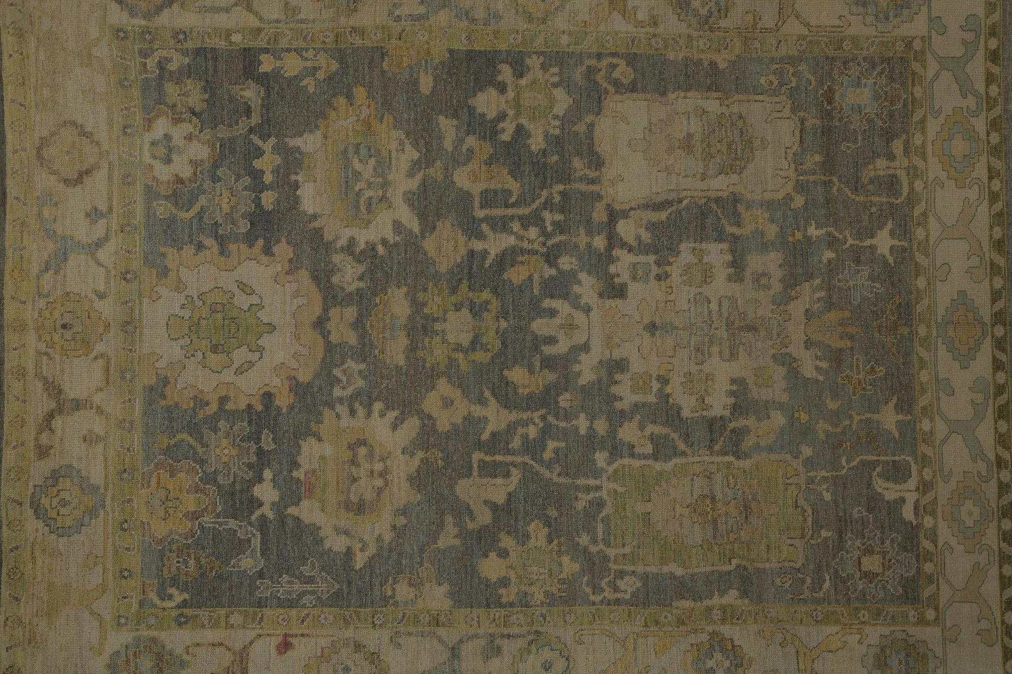 Tribale Tappeti per l'area della Turchia Oushak - Design - 99078 in vendita