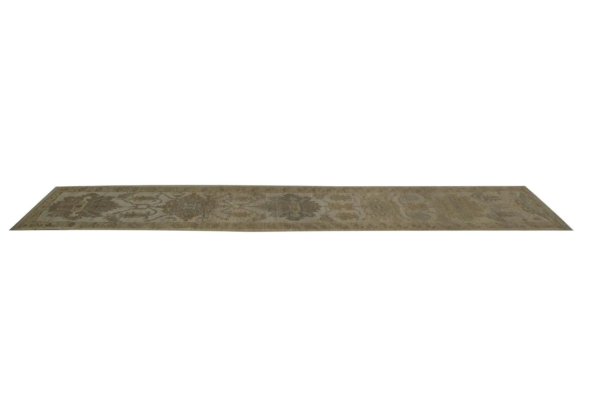 Oushak-Teppiche aus der Türkei – Design – 99080 (20. Jahrhundert) im Angebot