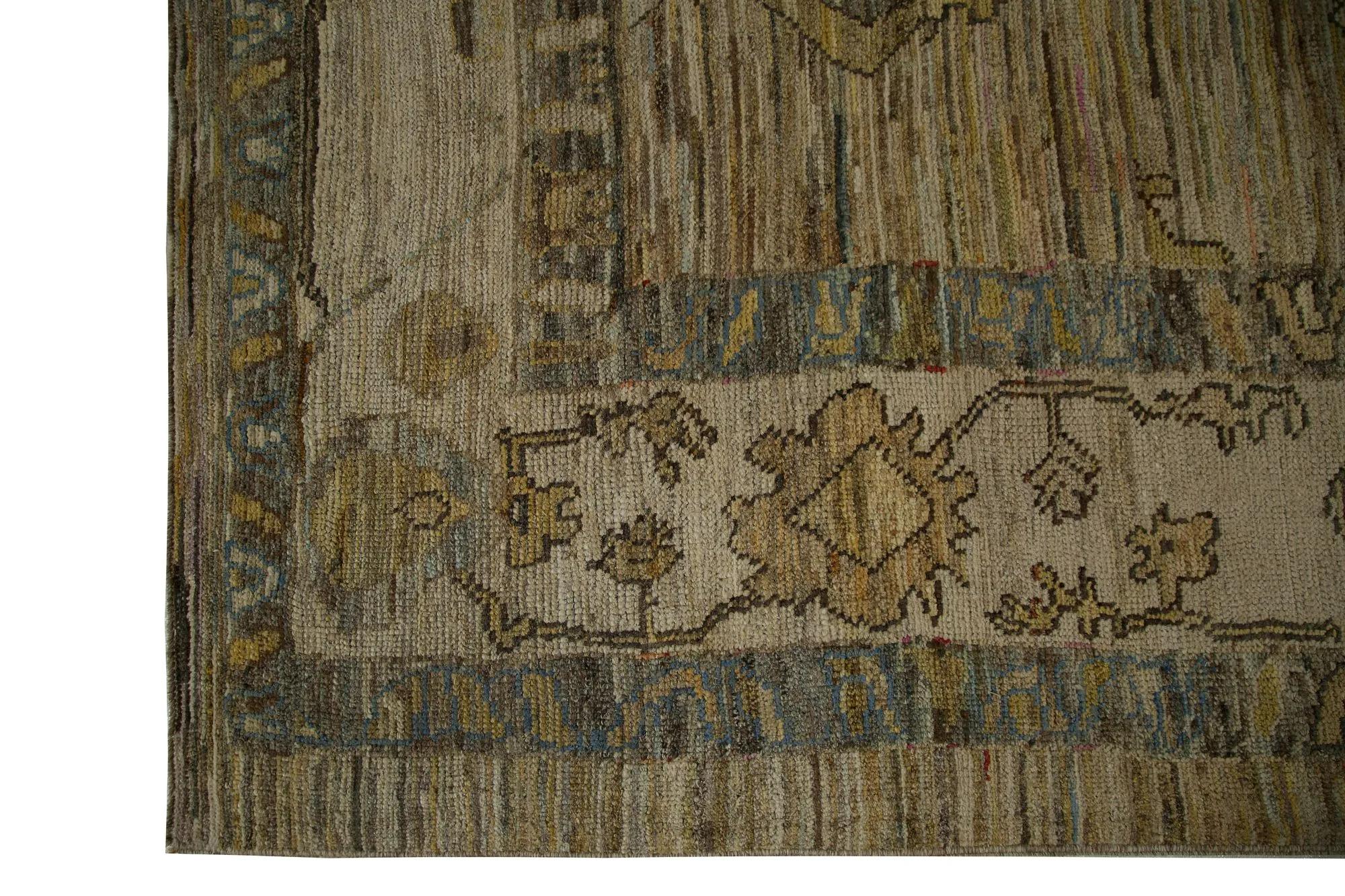 Tappeti per l'area della Turchia Oushak - Design - 99081 In condizioni ottime in vendita a Dallas, TX