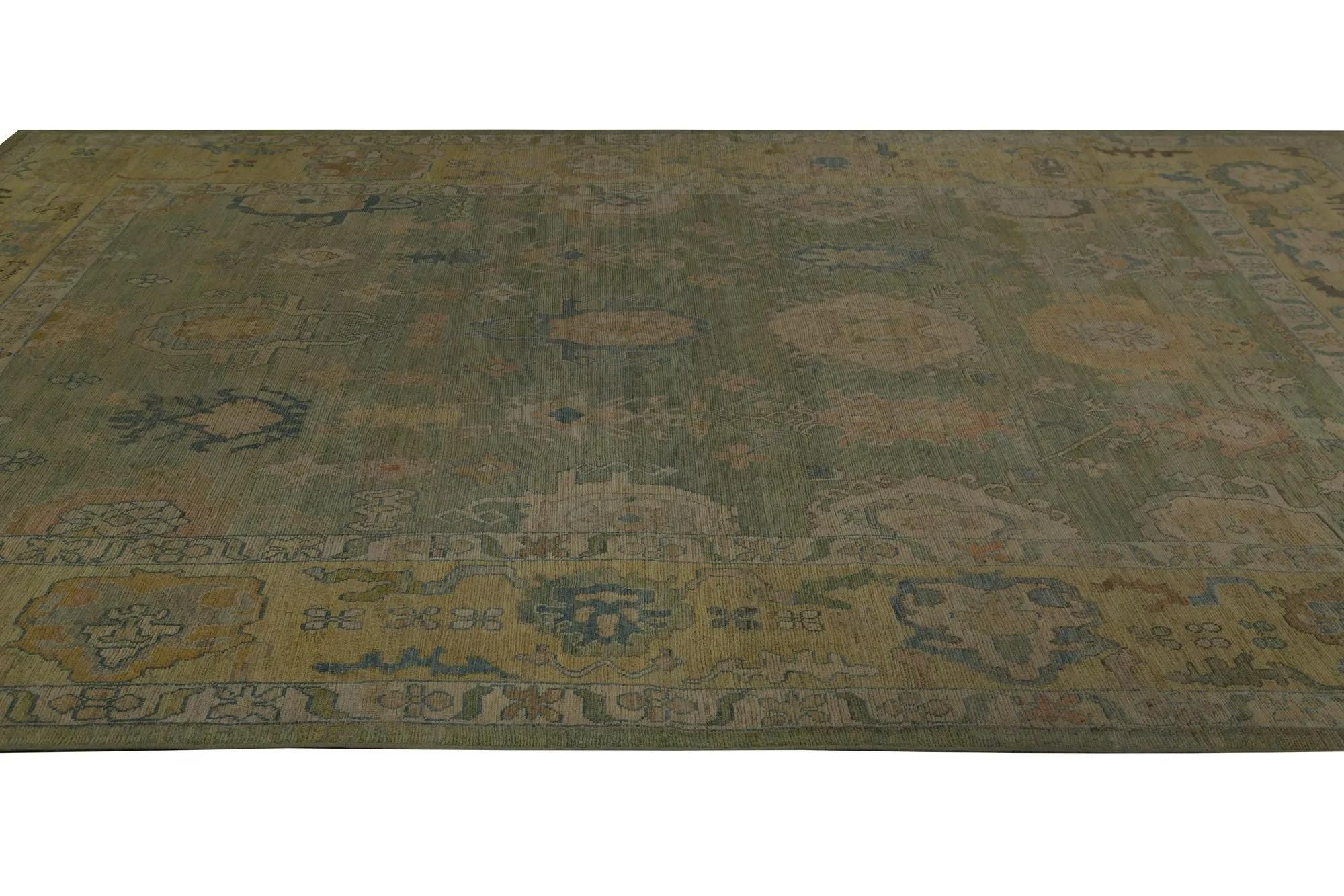 XX secolo Tappeti per l'area della Turchia Oushak - Design - 99082 in vendita