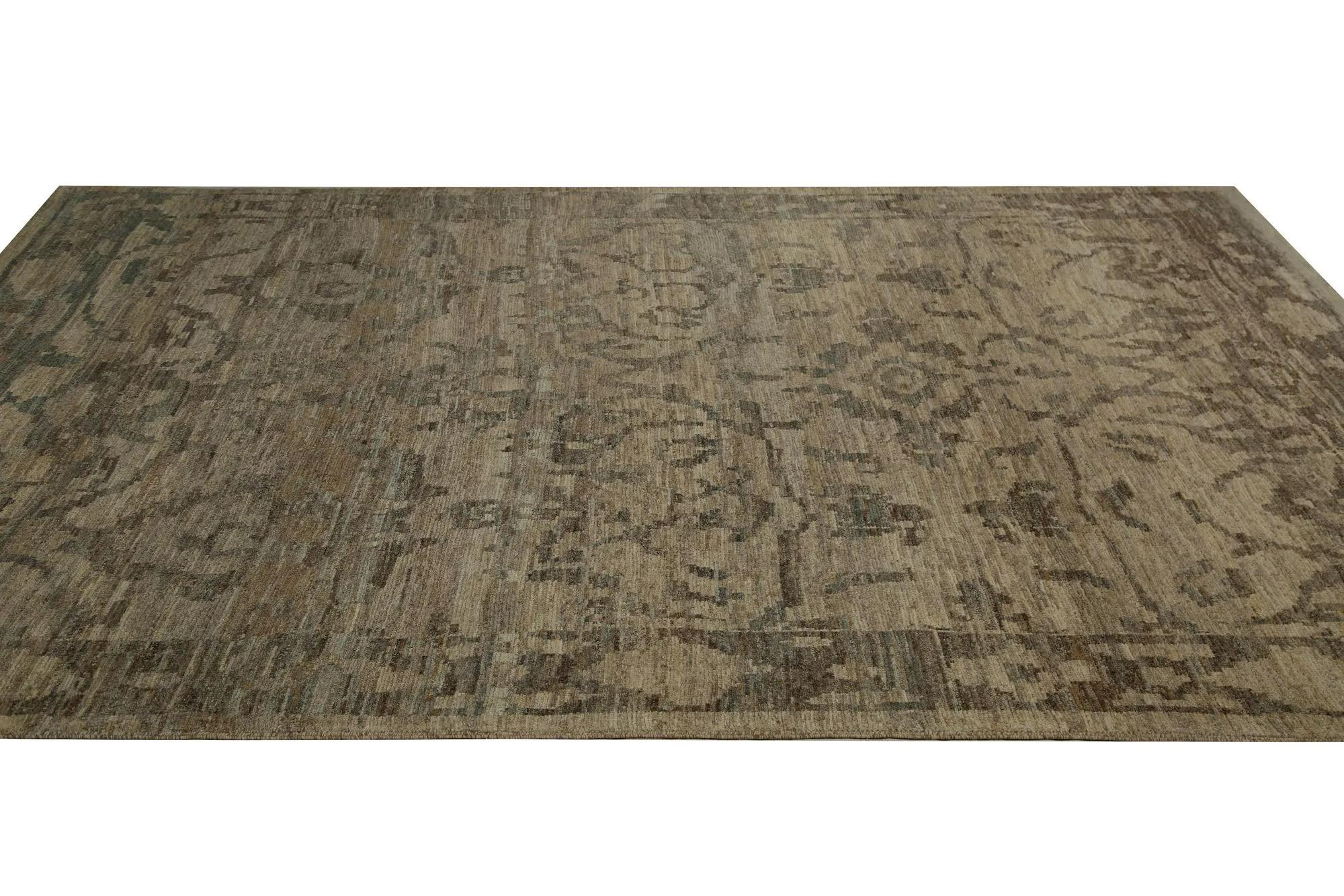 Oushak-Teppiche aus der Türkei – Design – 99084 (20. Jahrhundert) im Angebot