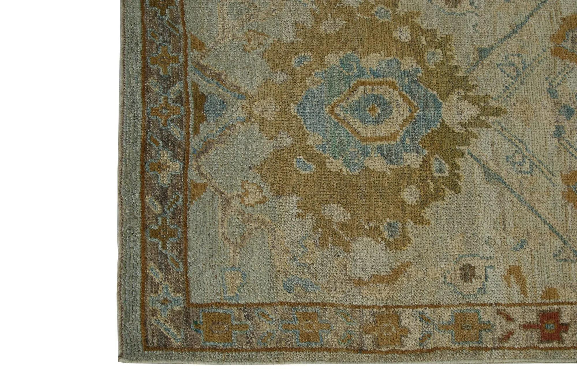 Oushak-Teppiche aus der Türkei – Design – 99085 (20. Jahrhundert) im Angebot