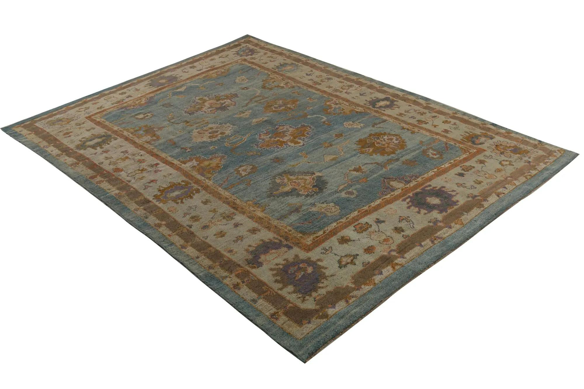 Tribale Tappeti per l'area della Turchia Oushak - Design - 99093 in vendita