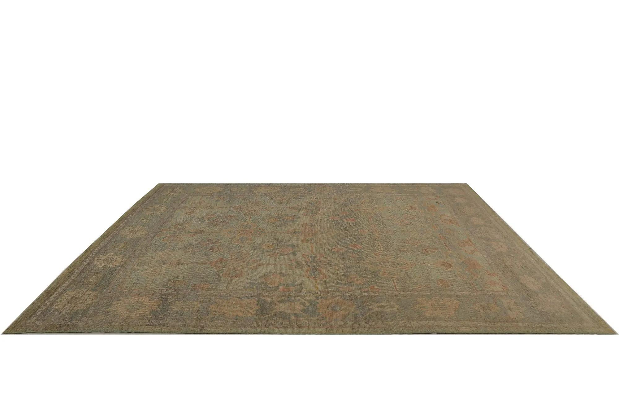 Tappeti per l'area della Turchia Oushak - Design - 99105 In condizioni ottime in vendita a Dallas, TX