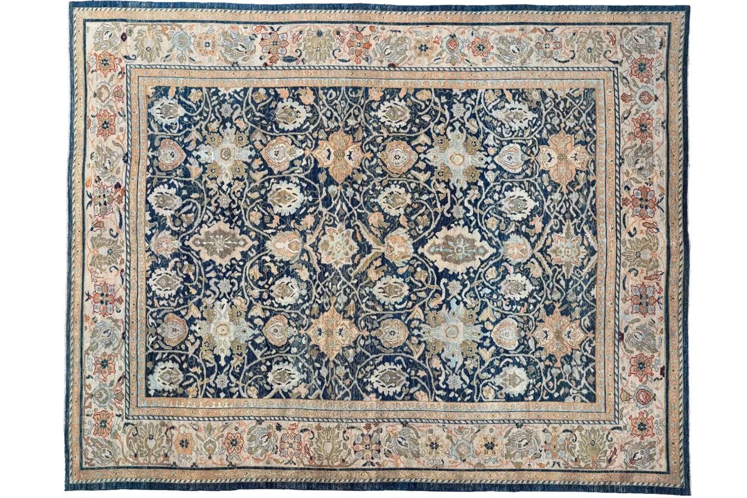 Türkei Oushak Ovar Größe Teppich - 88059 (Türkisch) im Angebot