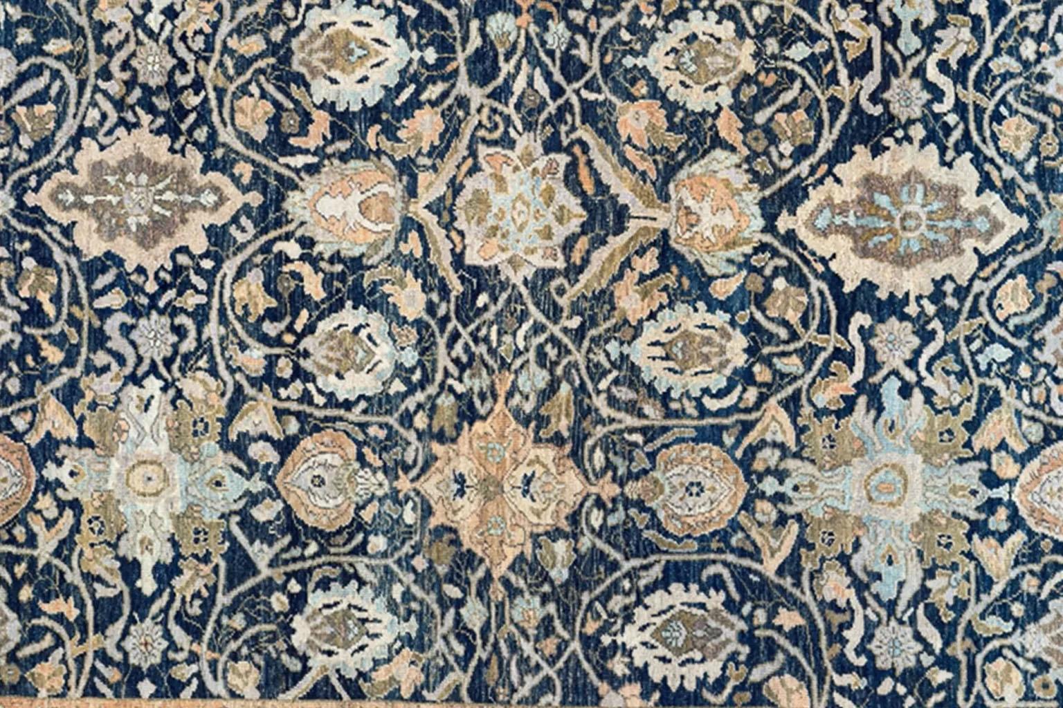 Türkei Oushak Ovar Größe Teppich - 88059 (Wolle) im Angebot