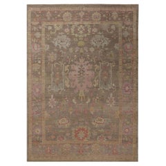 Tappeto Afghanistan Oushak Over Size - Lana Marrone Design/One - 95972