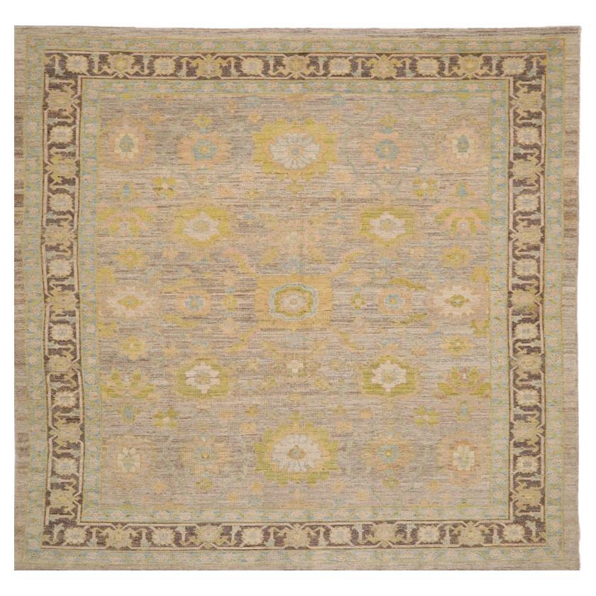 Tappeti per l'area della collezione Turkey Rose - Lana Marrone Taupe Giallo - 88718