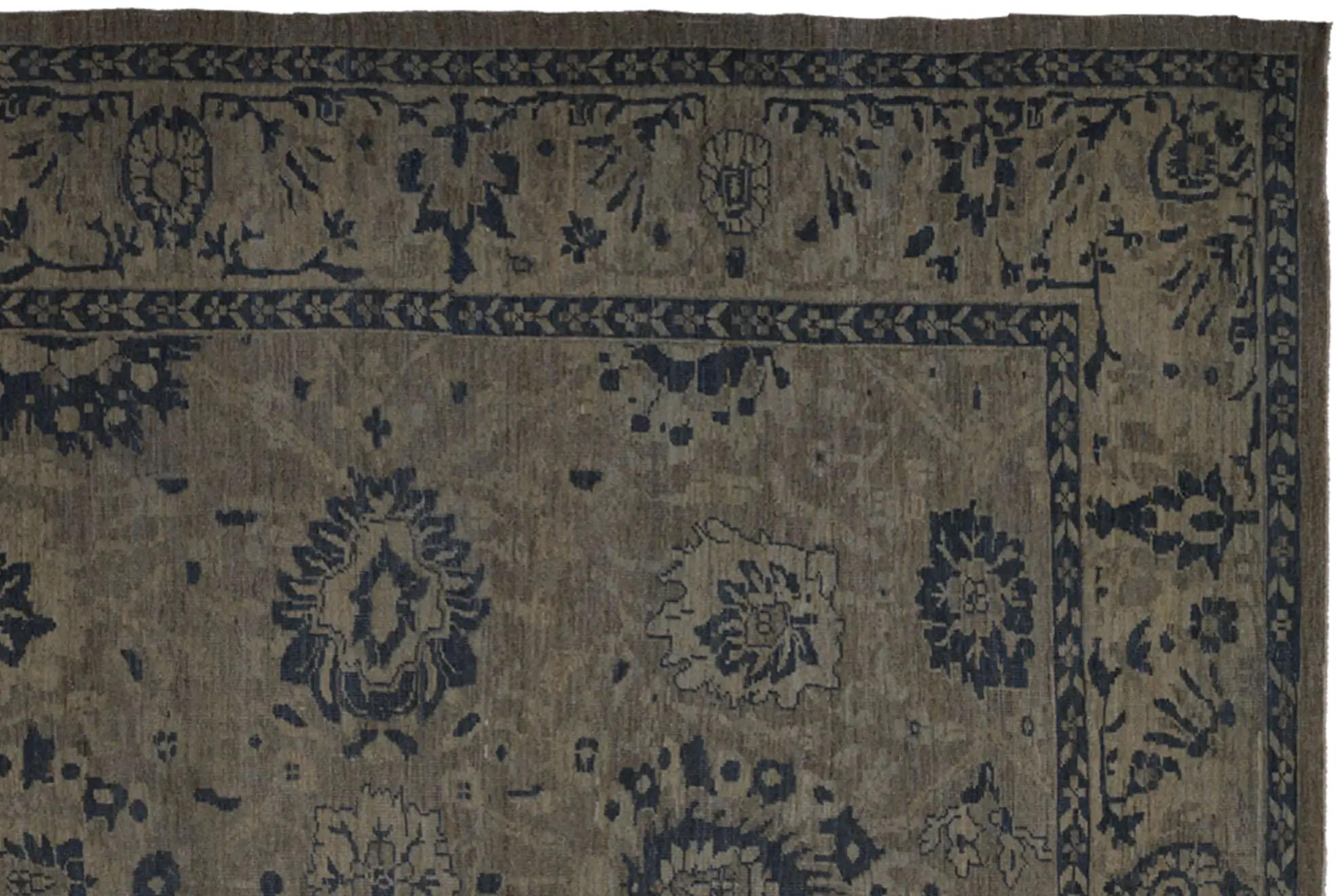 Turquía Sultanabad Rugs - Estilo Tradicional en Desgastado estado para la venta en Dallas, TX