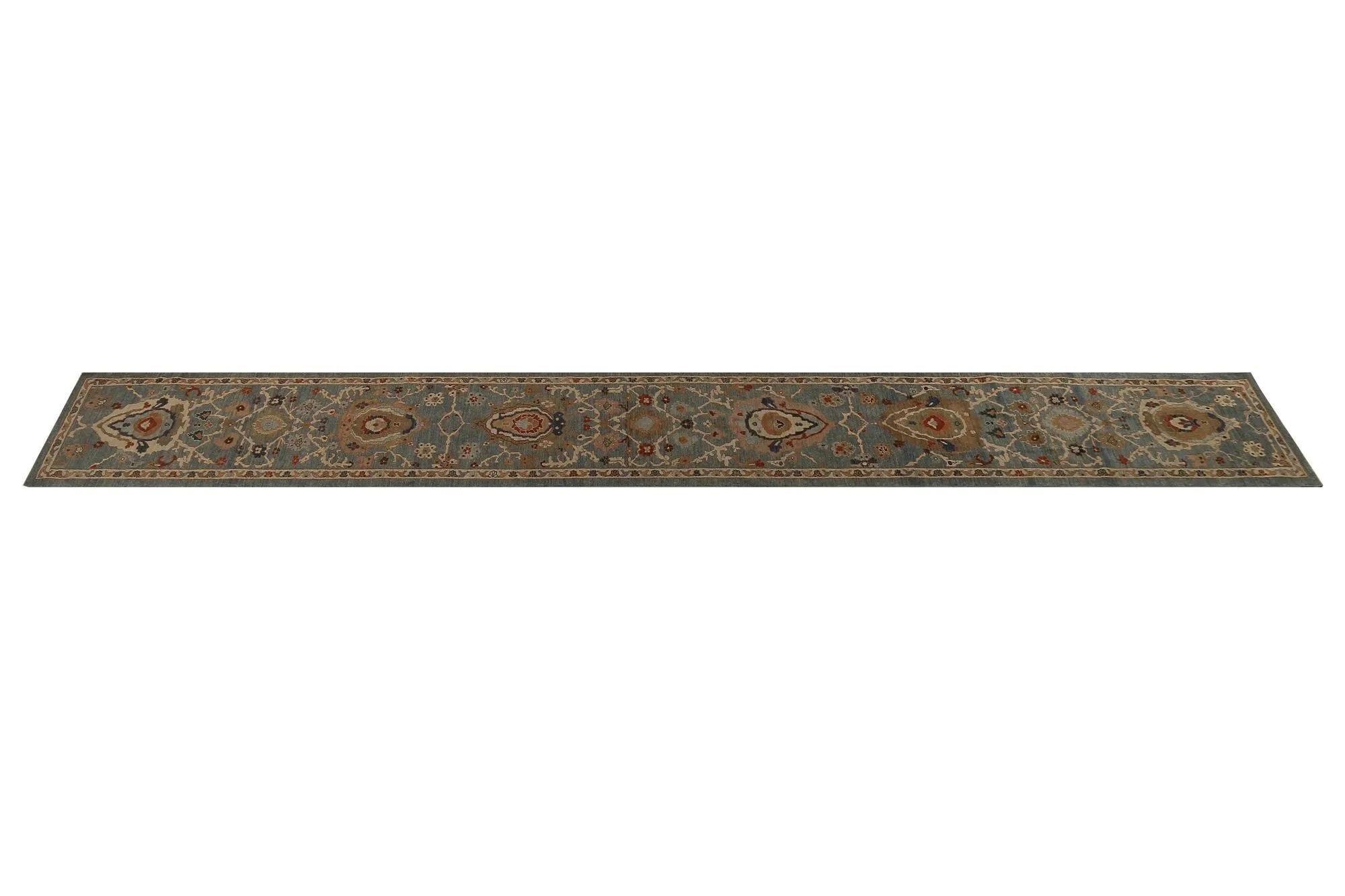 Turkish Turkey Sultanabad Area Rugs - Design - 98089 For Sale