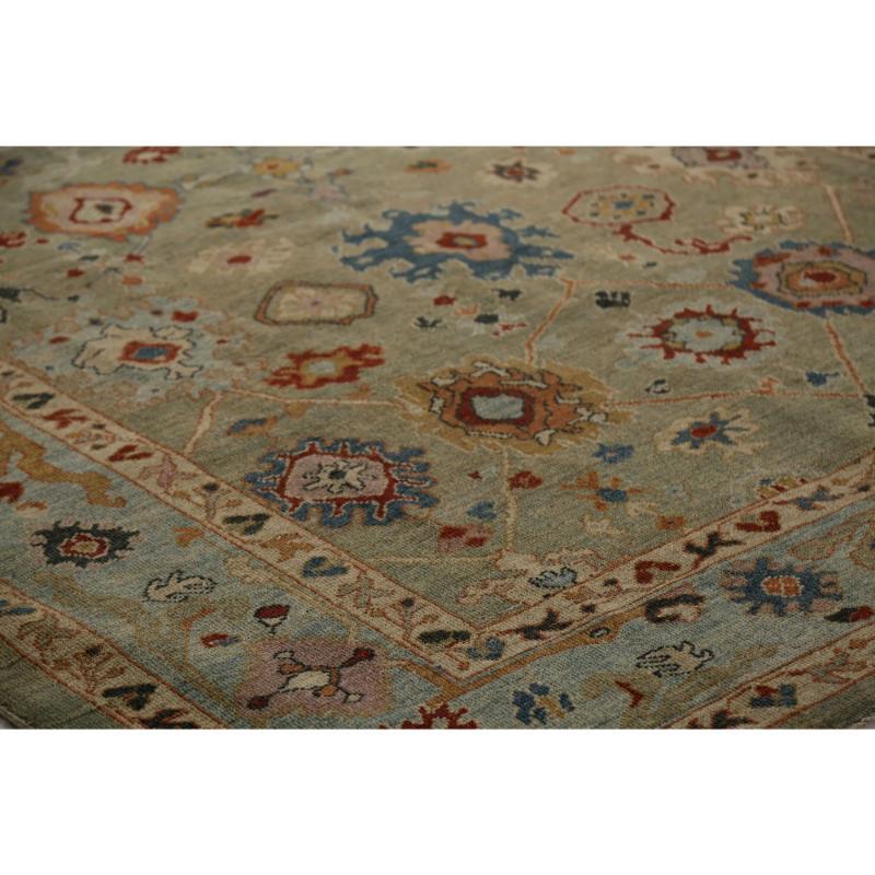 Turkish Turkey Sultanabad Area Rugs - Design - 98098 For Sale