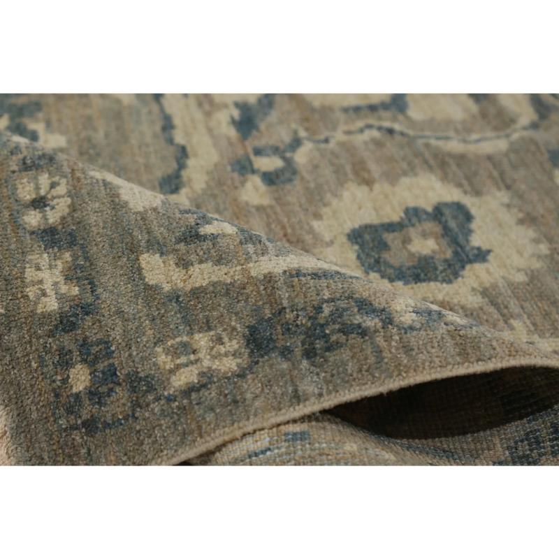 Hand-Knotted Turkey Sultanabad Area Rugs - Design - 98102 For Sale