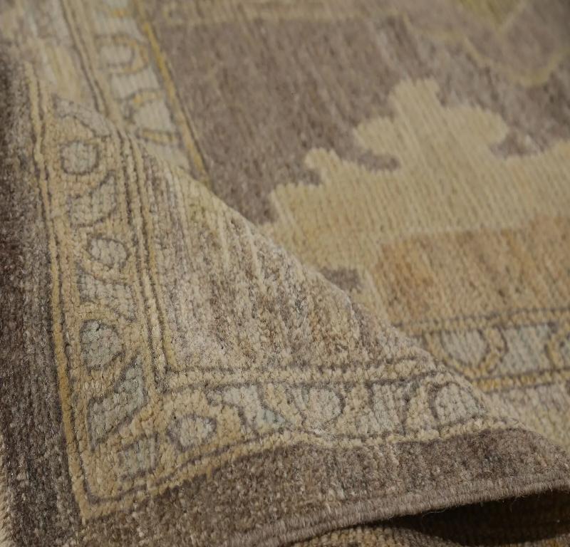 Hand-Knotted Turkey Sultanabad Area Rugs - Design - 98122 For Sale