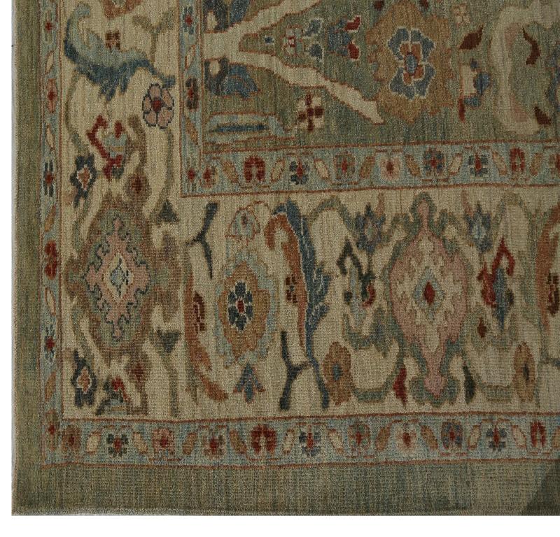 Sultanabad-Teppiche aus der Türkei – Design – 98143 im Zustand „Hervorragend“ im Angebot in Dallas, TX