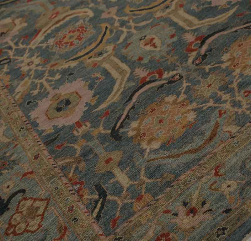 20ième siècle Tapis turcs Sultanabad - Design - 98148 en vente