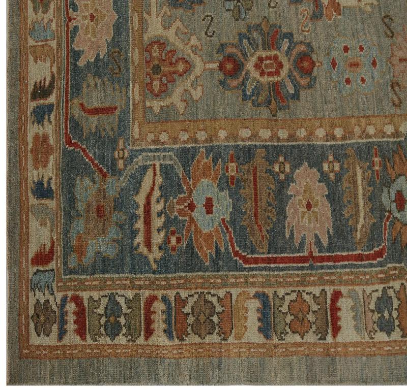 Sultanabad-Teppiche aus der Türkei – Design – 98156 (Türkisch) im Angebot