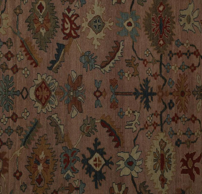 Turkish Turkey Sultanabad Area Rugs - Design - 98159 For Sale