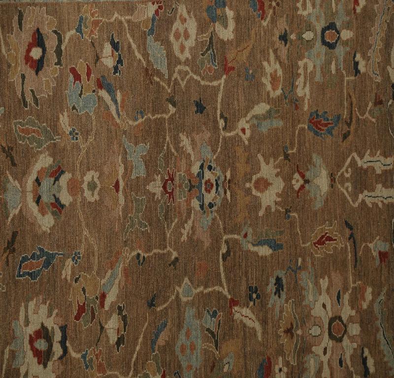 Découvrez l'élégance des tapis de Turquie Sultanabad. Conçu avec une attention méticuleuse aux détails, ce design exclusif est parfait pour mettre en valeur votre espace.