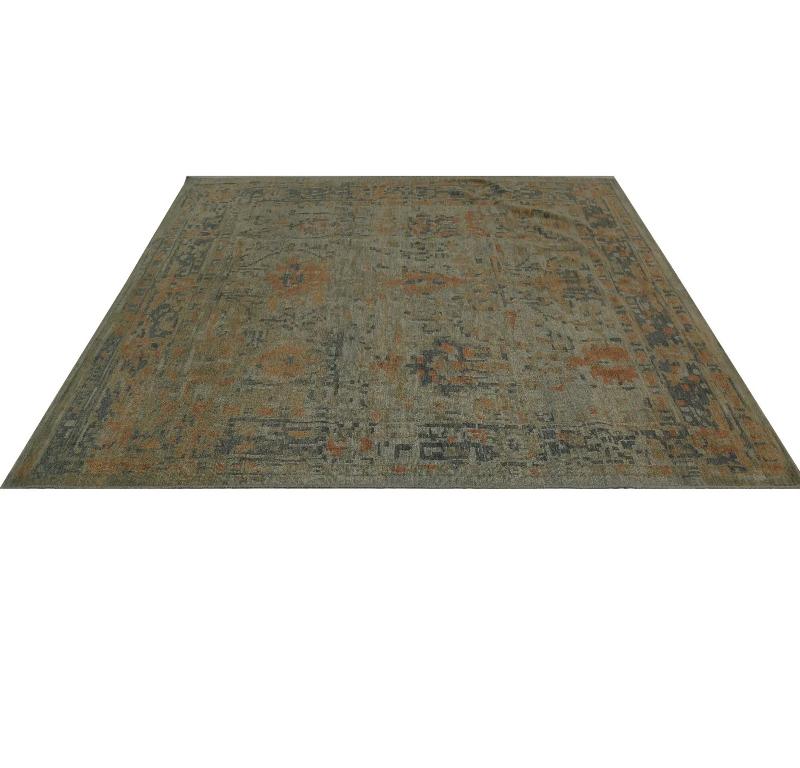 Noué à la main Tapis turcs Sultanabad - Design - 98165 en vente