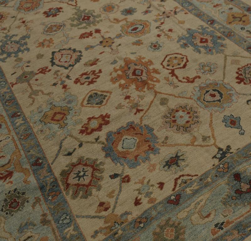 XX secolo Tappeti per l'area della Turchia Sultanabad Rugs - Design - 98168 in vendita
