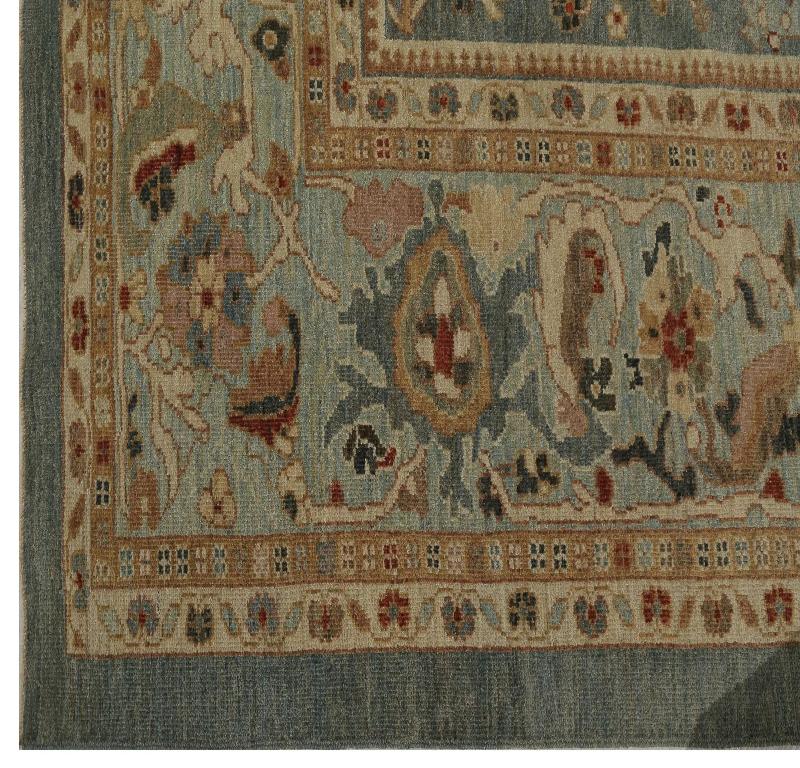 Sultanabad-Teppiche aus der Türkei – Design – 98171 im Zustand „Hervorragend“ im Angebot in Dallas, TX
