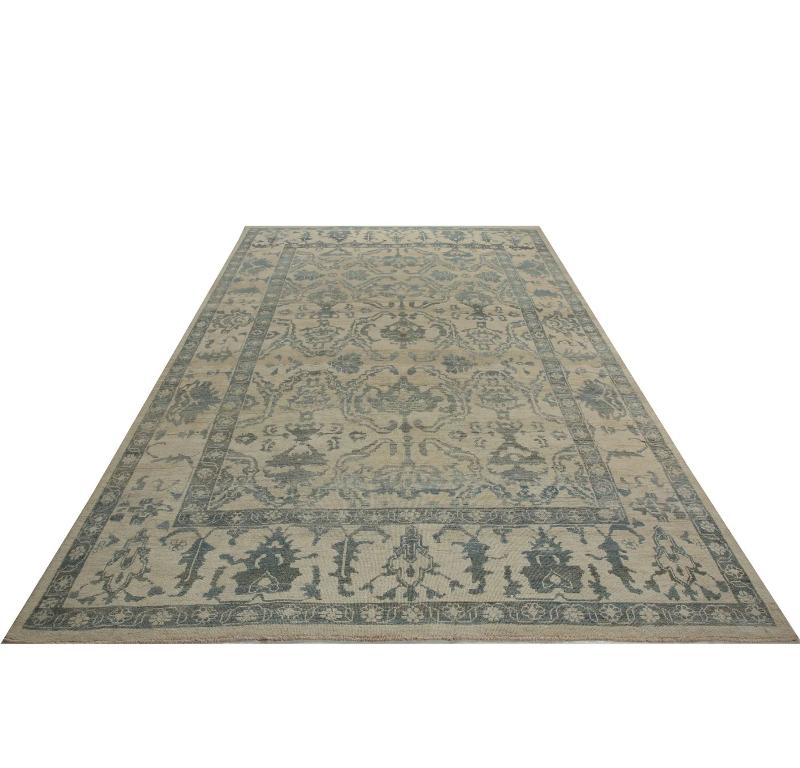 Tapis turcs Sultanabad - Design - 98173 Excellent état - En vente à Dallas, TX