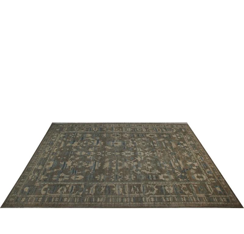 20ième siècle Tapis turcs Sultanabad - Design - 98178 en vente