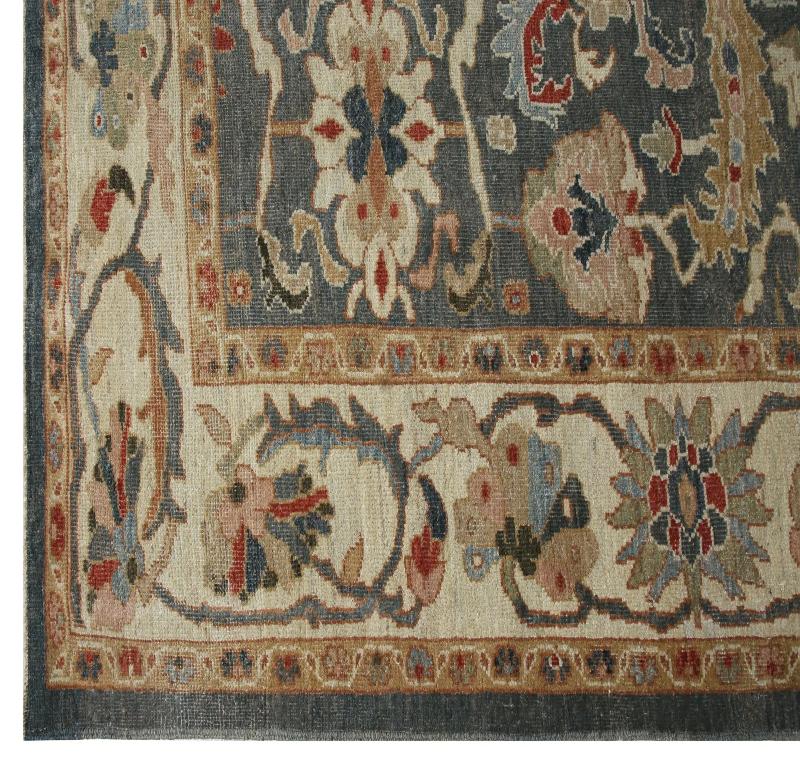 Sultanabad-Teppiche aus der Türkei – Design – 98191 (20. Jahrhundert) im Angebot