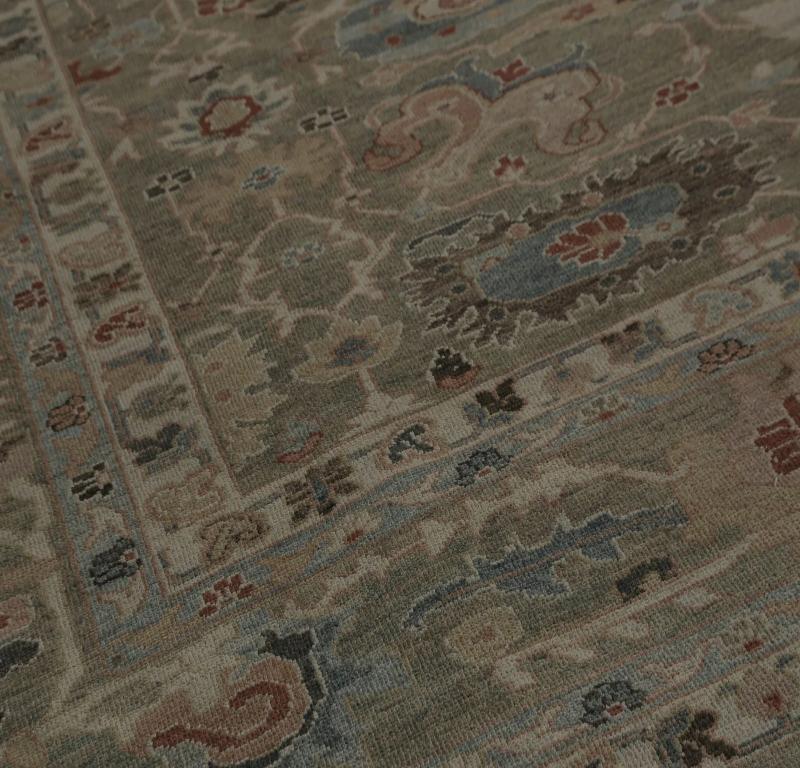 Turkish Turkey Sultanabad Area Rugs - Design - 98193 For Sale