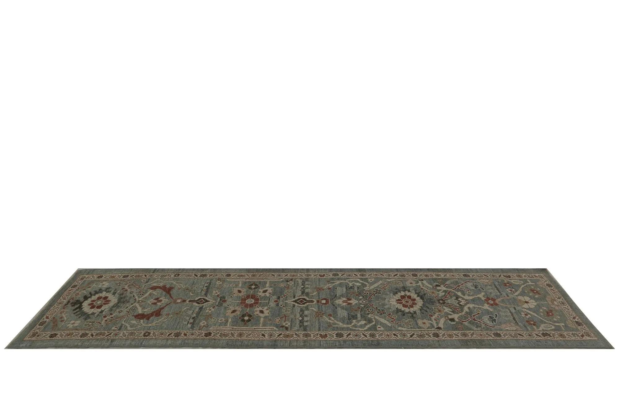 XX secolo Tappeti per l'area della Turchia Sultanabad Rugs - Design - 98197 in vendita