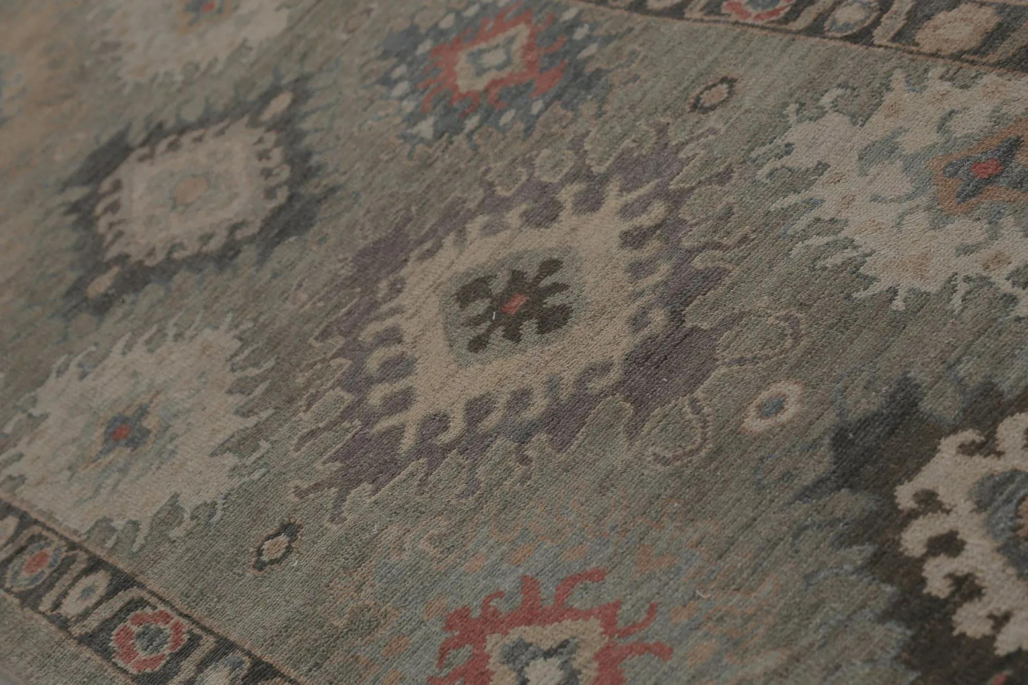 Turquía Sultanabad Rugs - Diseño - 98201 Anudado a mano en venta