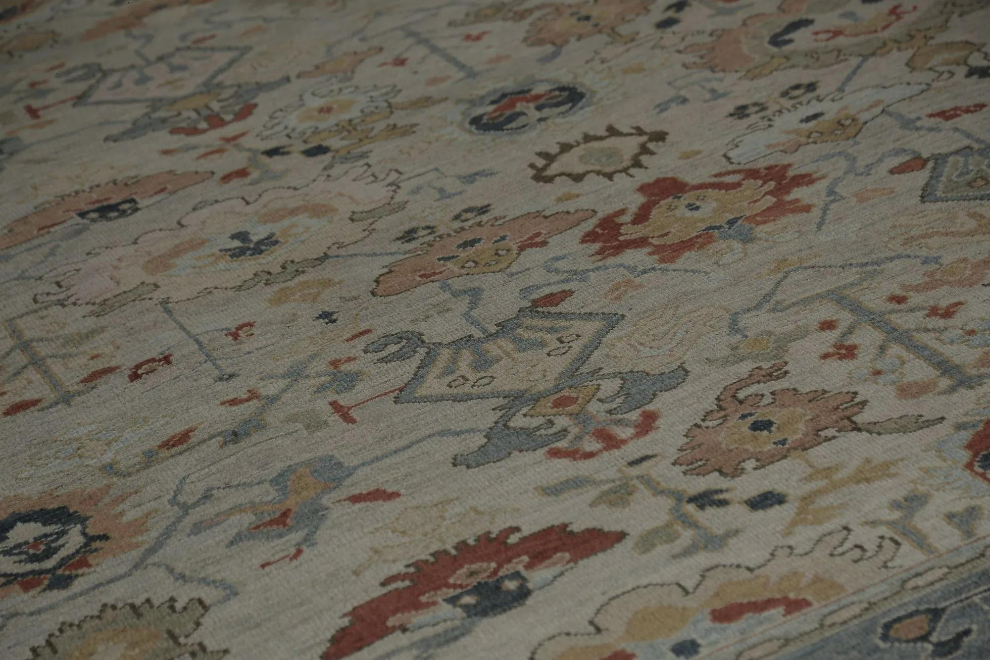 Sultanabad-Teppiche aus der Türkei – Design – 98227 im Zustand „Hervorragend“ im Angebot in Dallas, TX