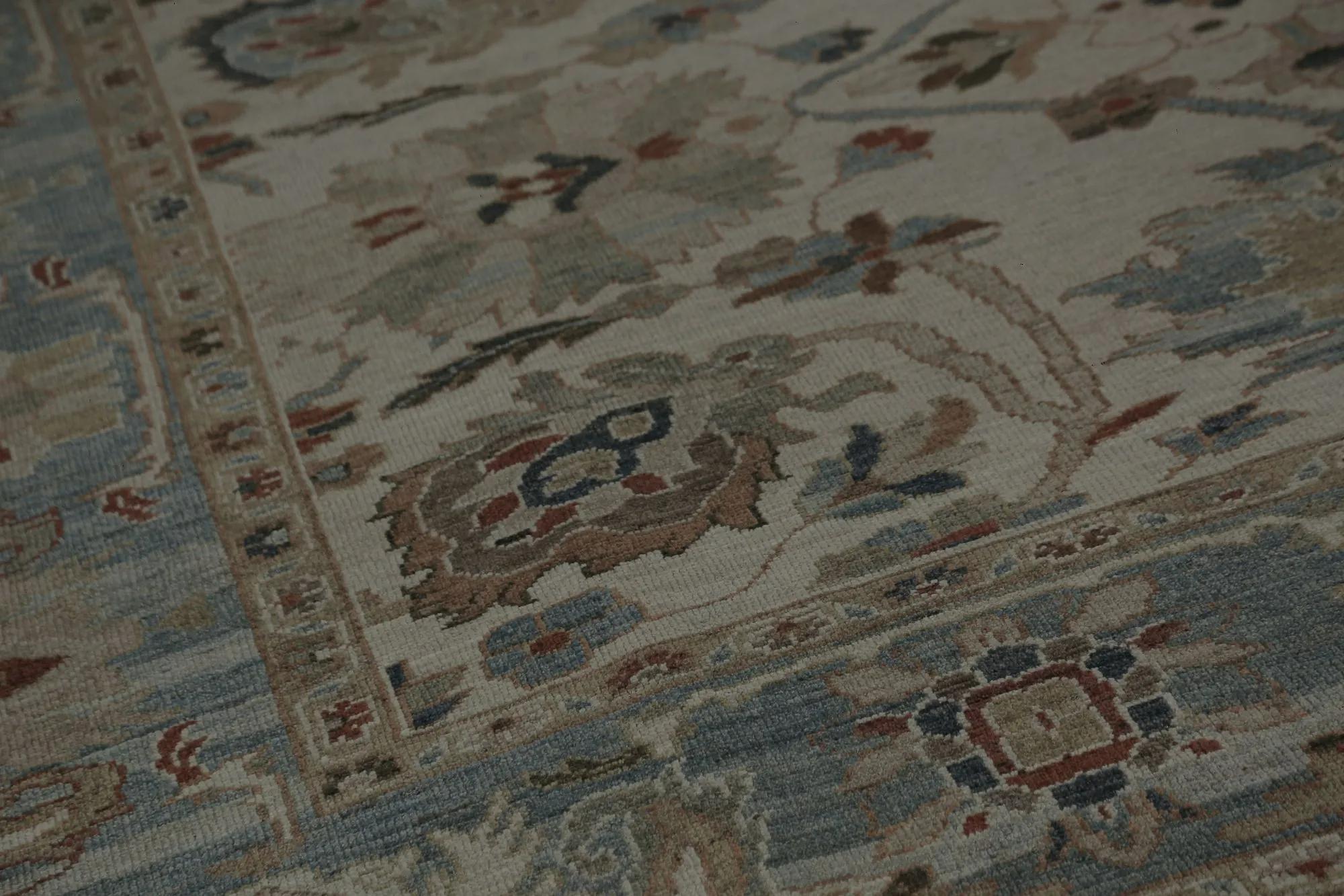 Annodato a mano Tappeti per l'area della Turchia Sultanabad Rugs - Design - 98231 in vendita