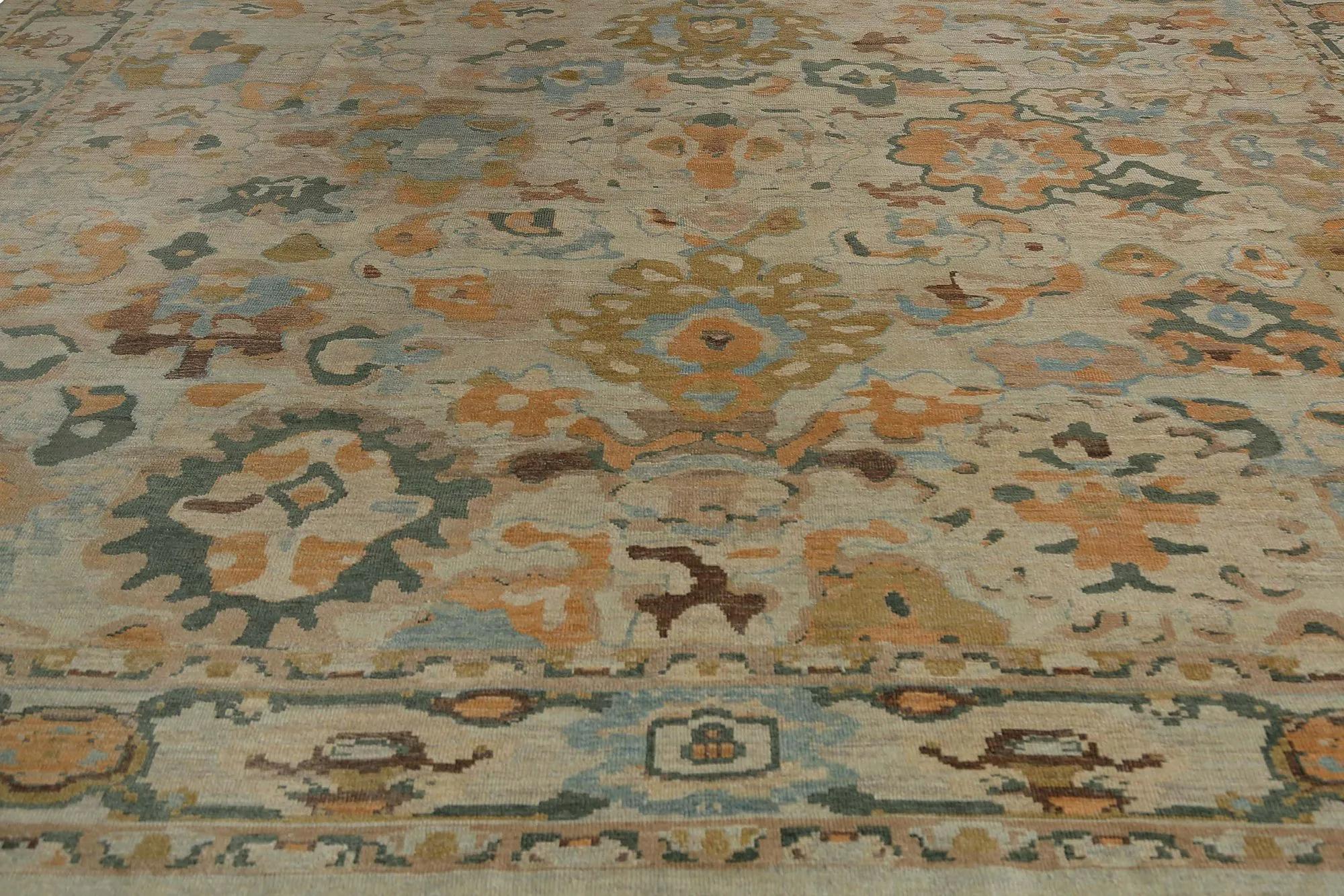 Descubre la elegancia de Turquía con Sultanabad Rugs. Diseñado con meticulosa atención al detalle, este diseño exclusivo es perfecto para realzar tu espacio.