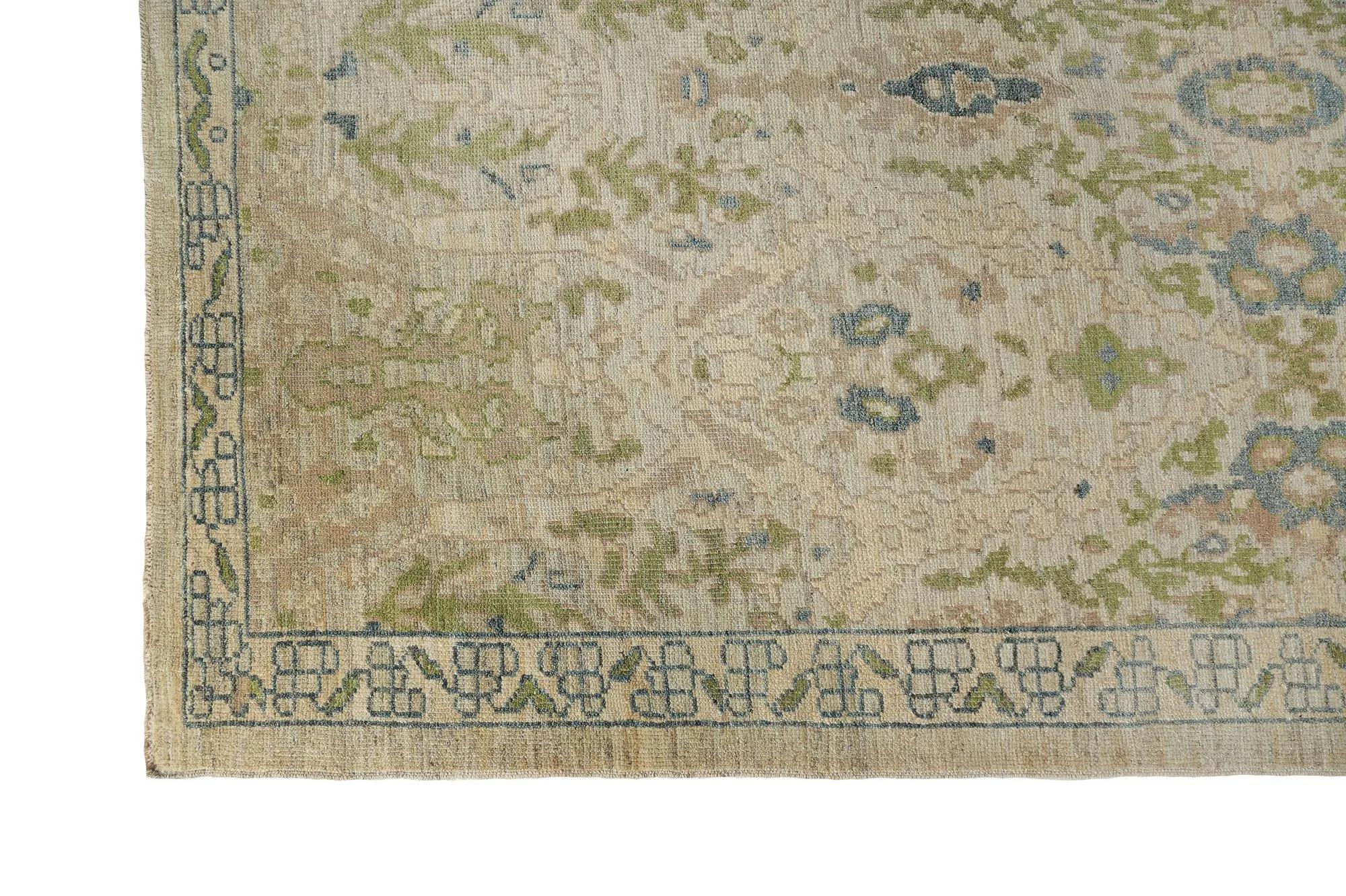 Sultanabad-Teppiche aus der Türkei – Design – 98559 (Handgeknüpft) im Angebot