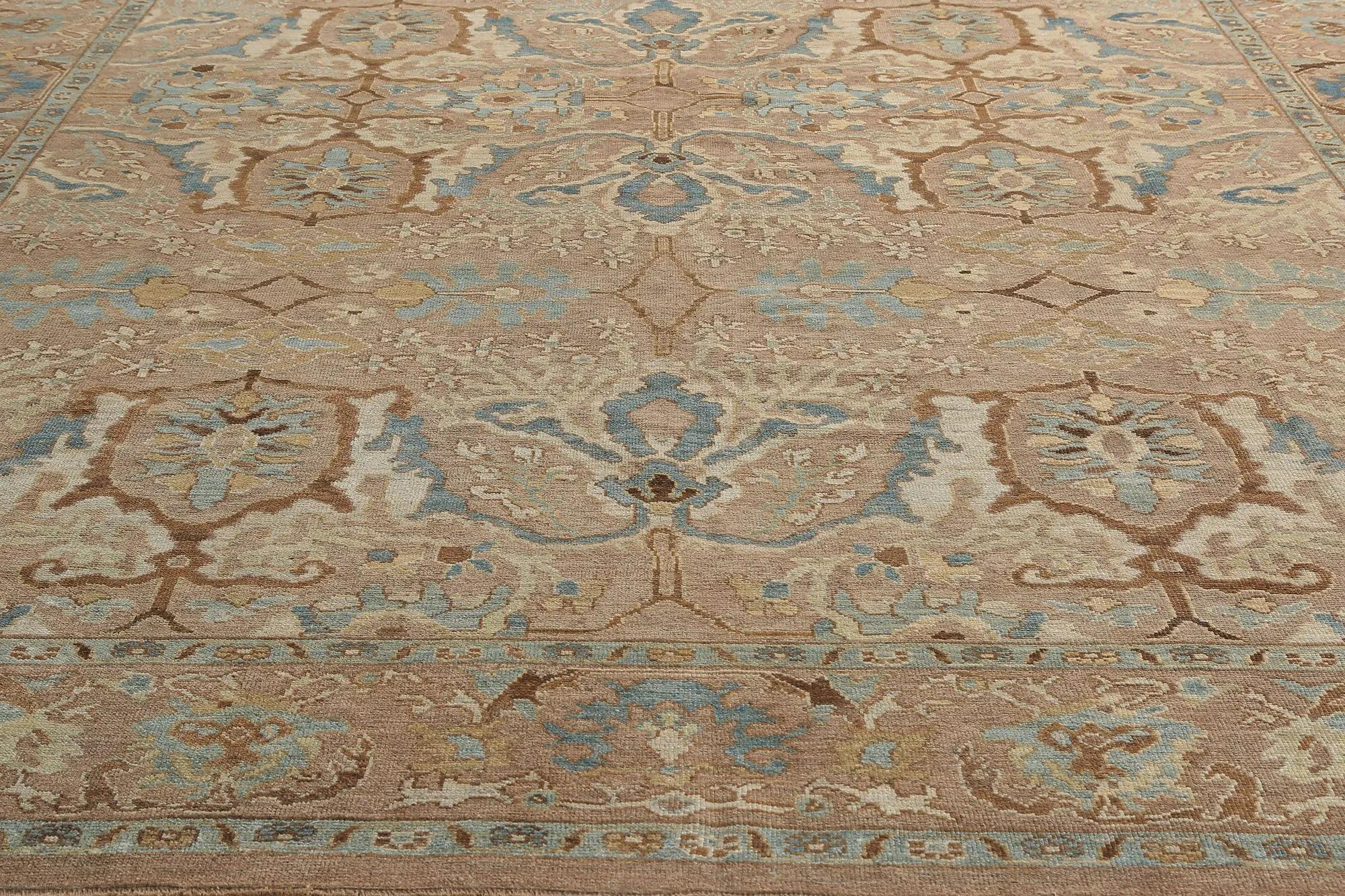 Tapis turcs Sultanabad - Design - 98560 Excellent état - En vente à Dallas, TX