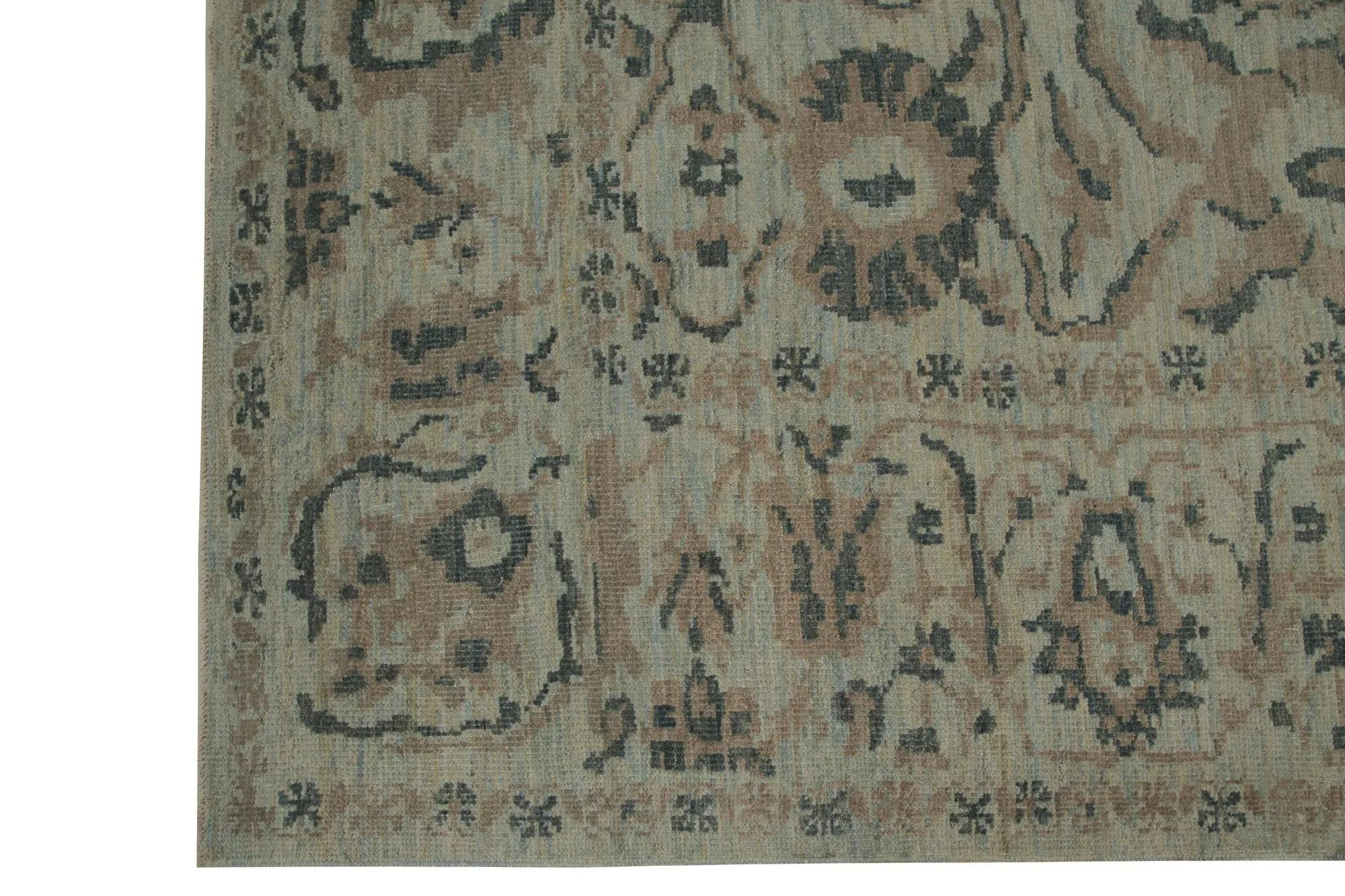 Turc Tapis turcs Sultanabad - Design - 98573 en vente