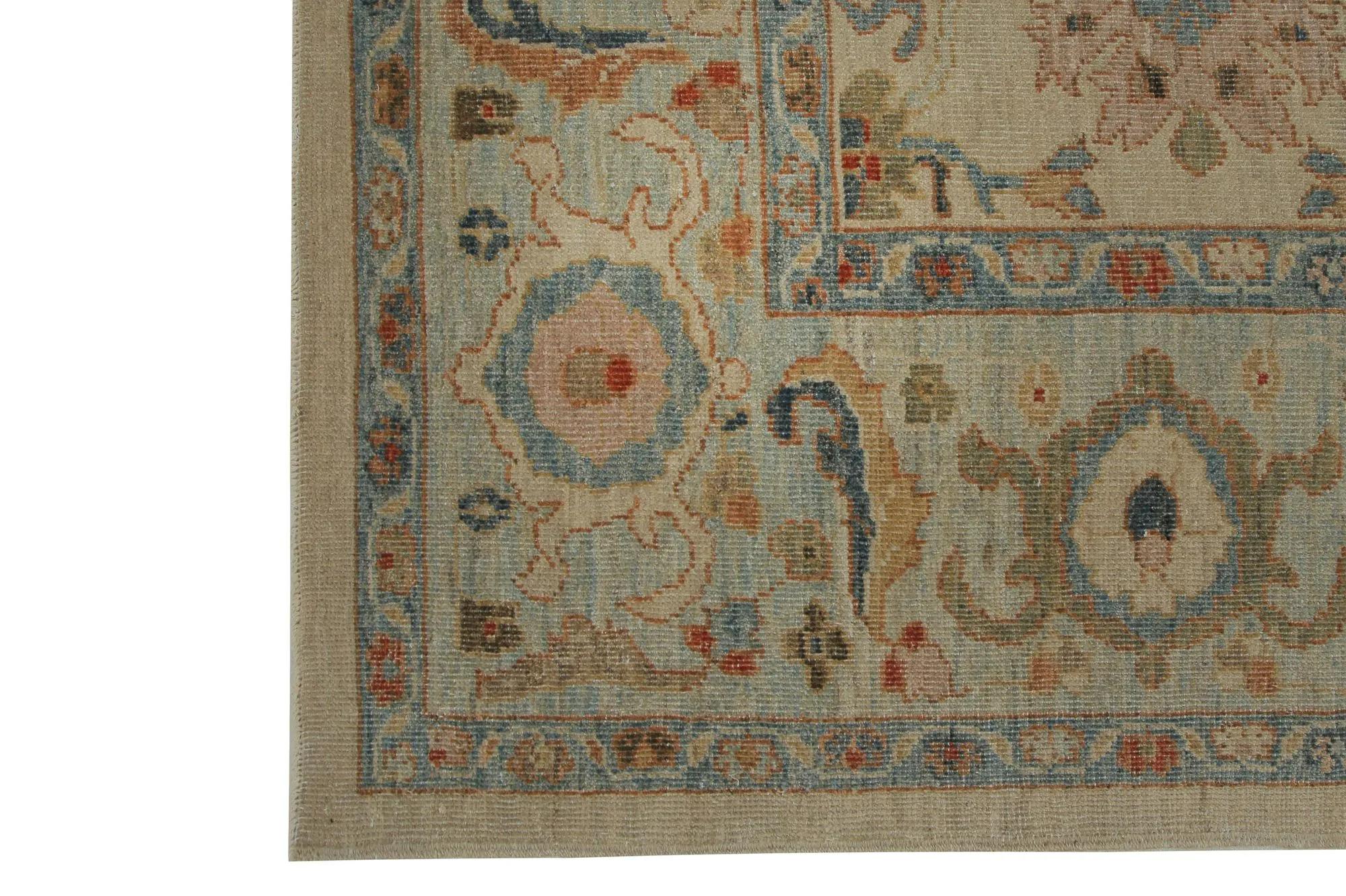 Annodato a mano Tappeti per l'area della Turchia Sultanabad Rugs - Design - 98575 in vendita
