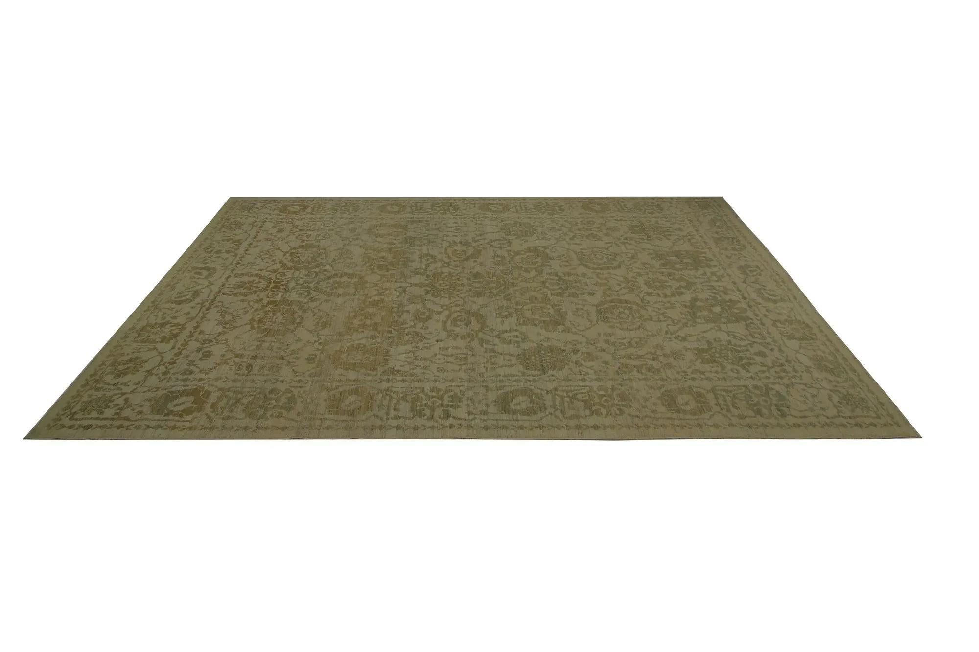 20ième siècle Tapis turcs Sultanabad - Design - 98583 en vente
