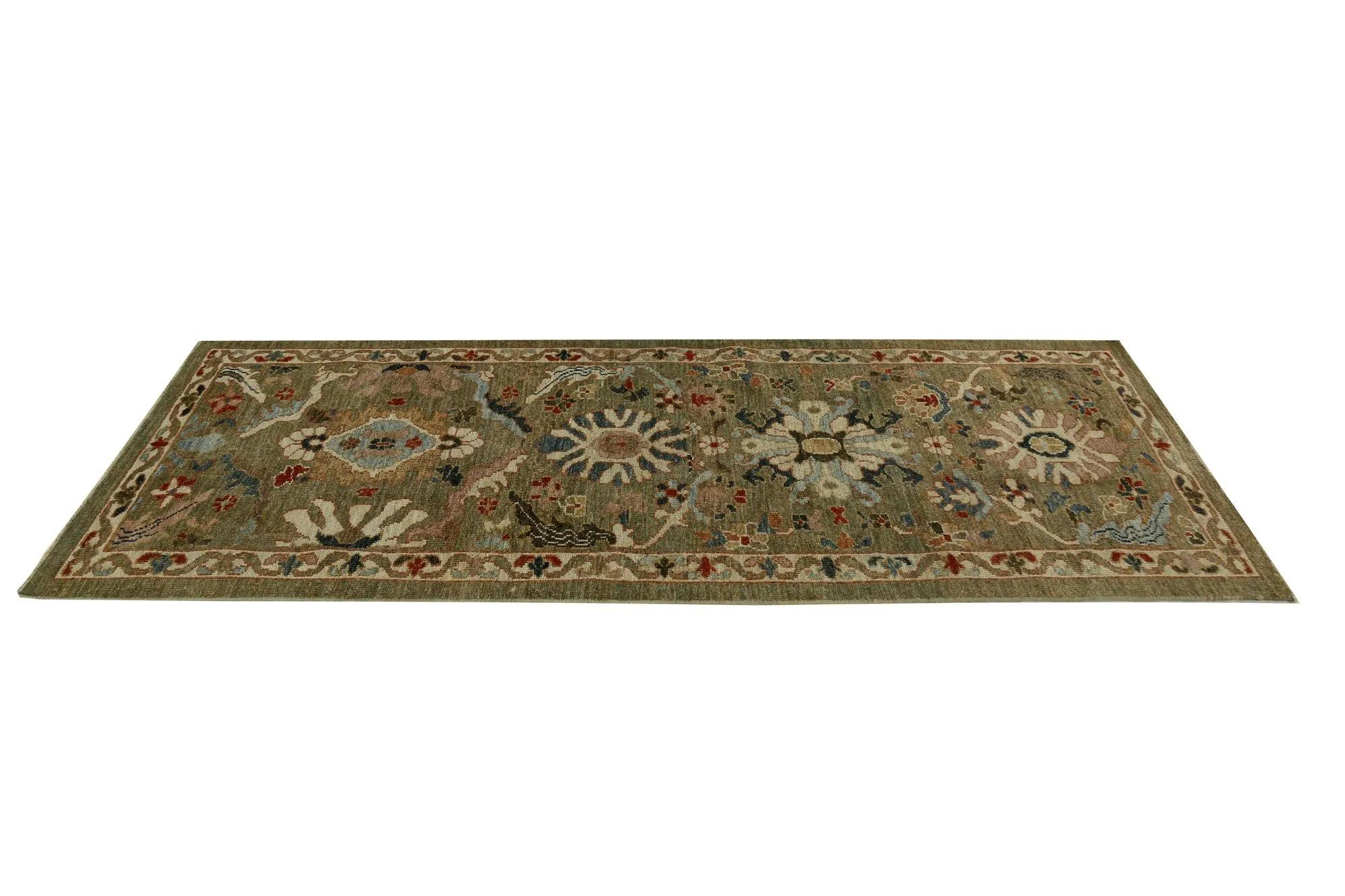 XX secolo Tappeti per l'area della Turchia Sultanabad Rugs - Design - 98584 in vendita