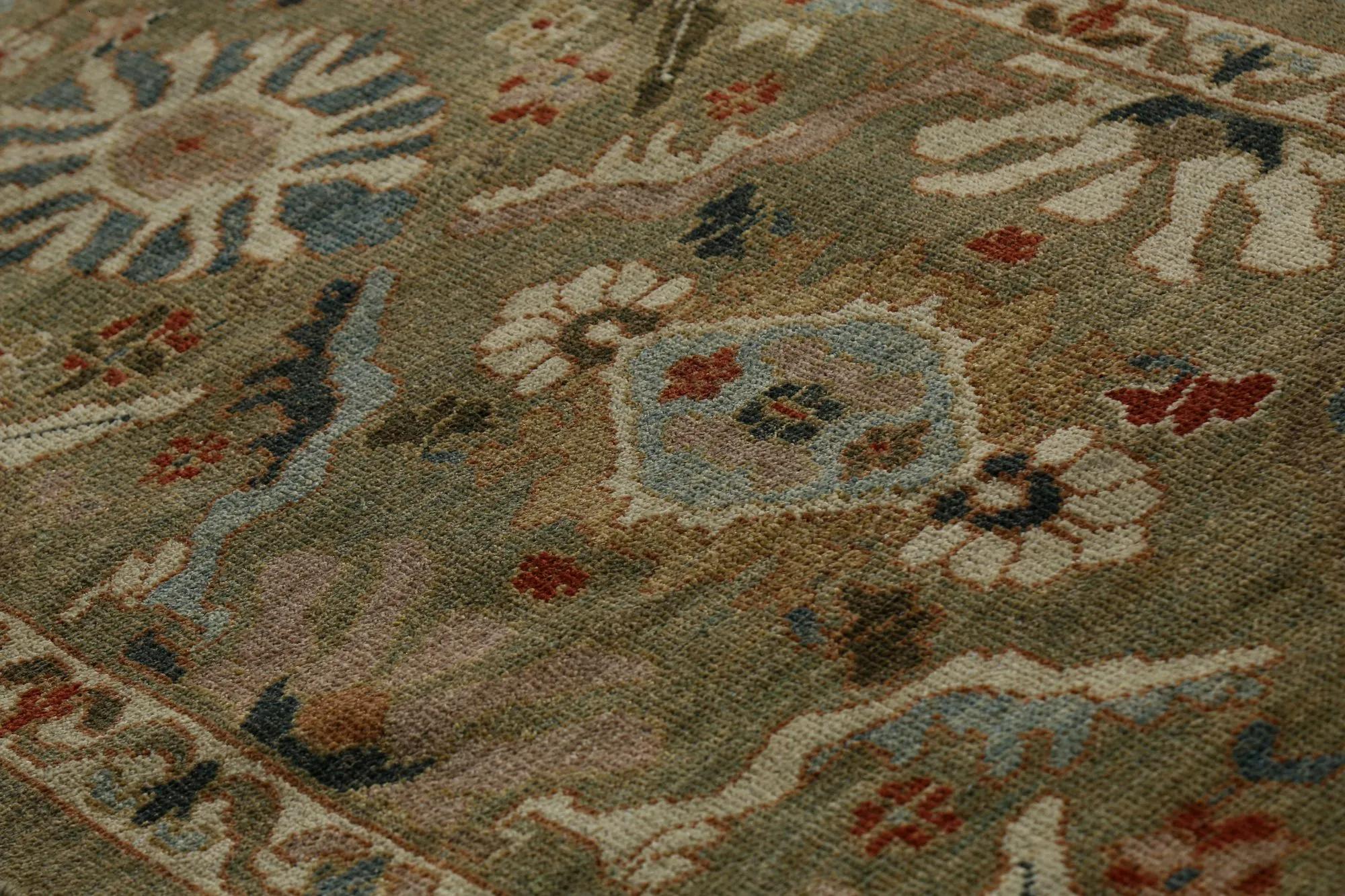 XX secolo Tappeti per l'area della Turchia Sultanabad Rugs - Design - 98585 in vendita