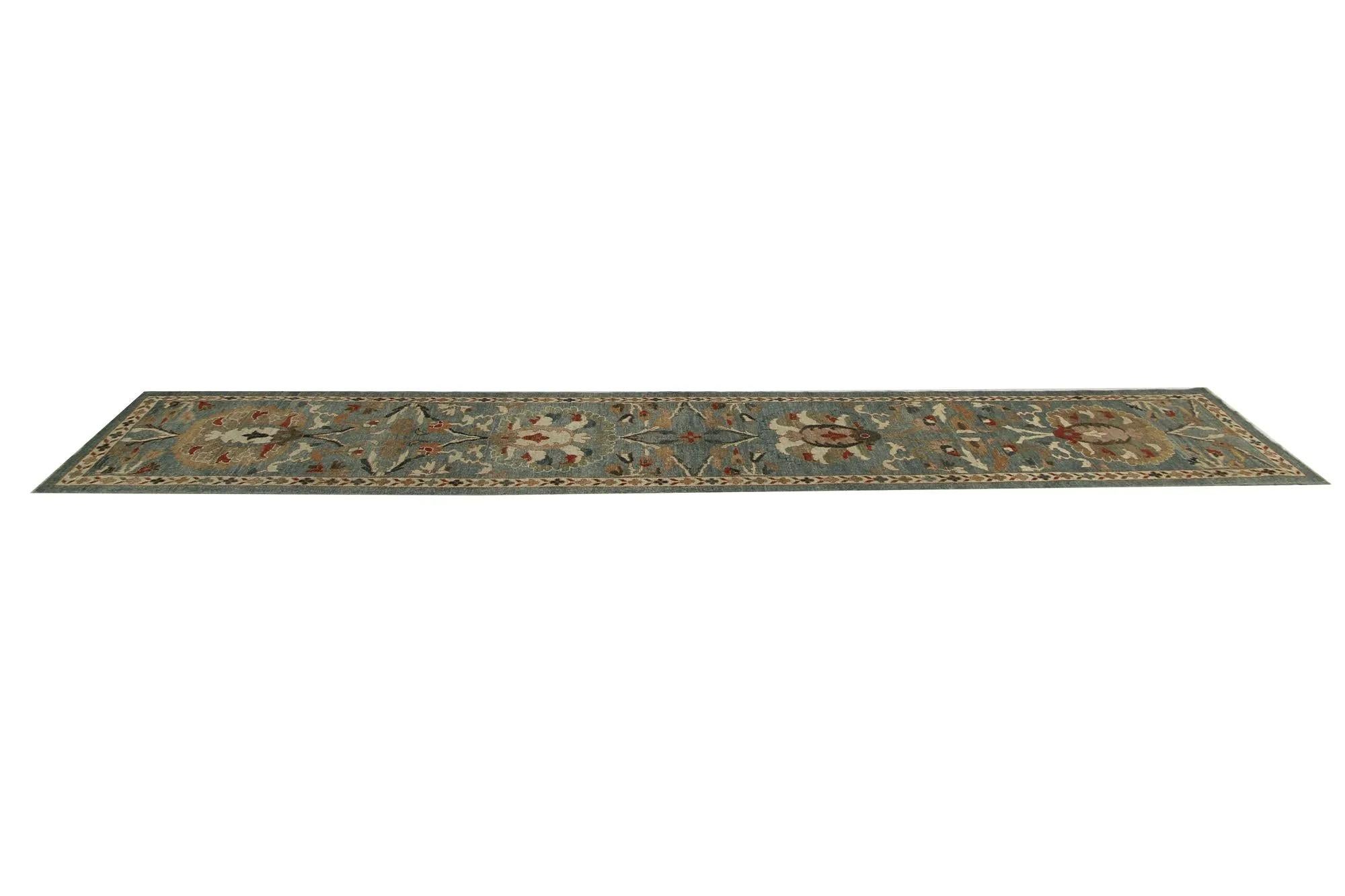 Tapis turcs Sultanabad - Design - 98590 Excellent état - En vente à Dallas, TX