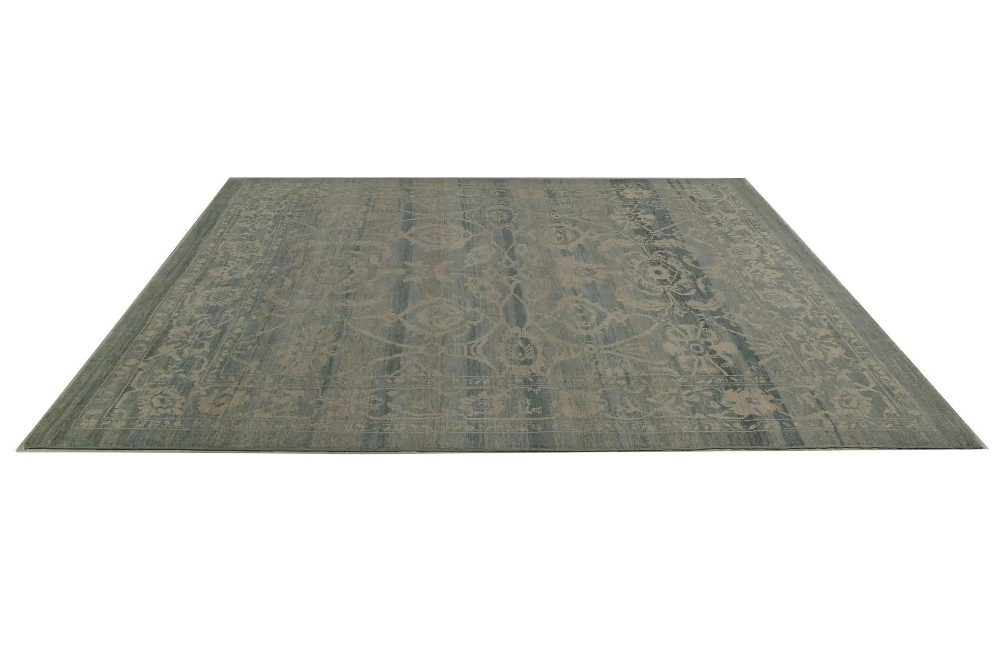 XX secolo Tappeti per l'area della Turchia Sultanabad Rugs - Design - 98595 in vendita